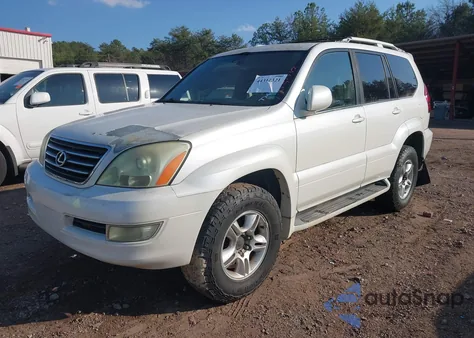 2005 Lexus Gx 470 z USA, uszkodzony, nr VIN JTJBT20X650091742